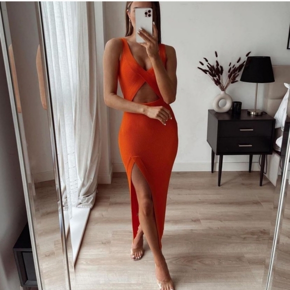 Zara cut out knit dress limited edition small - Picture 6 of 16